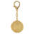 Feng Shui Import 2'' W Gold/Orange Key Chain