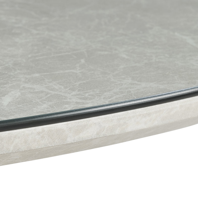Baysen Clear Round Table Protector, 120cm W x 120cm L