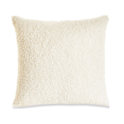 FRENCH BOUCLE Reversible Throw Pillow