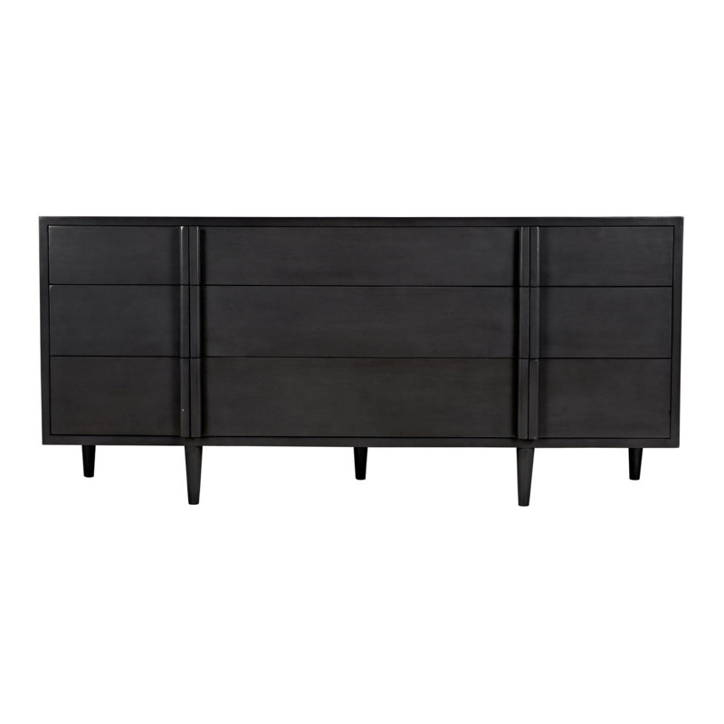 Morten 9 - Drawer Dresser, Pale
