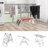 Clothes Drying Rack - Indoor/Outdoor Portable Laundry Rack for Clothing, Towels, Shoes - Collapsible Clothes Stand by Everyday Home