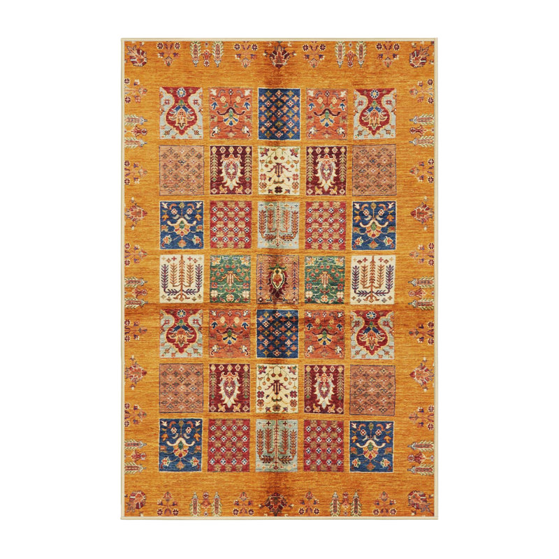 Tapis abstrait moderne 690, Rectangle de 2 pi x 3 pi