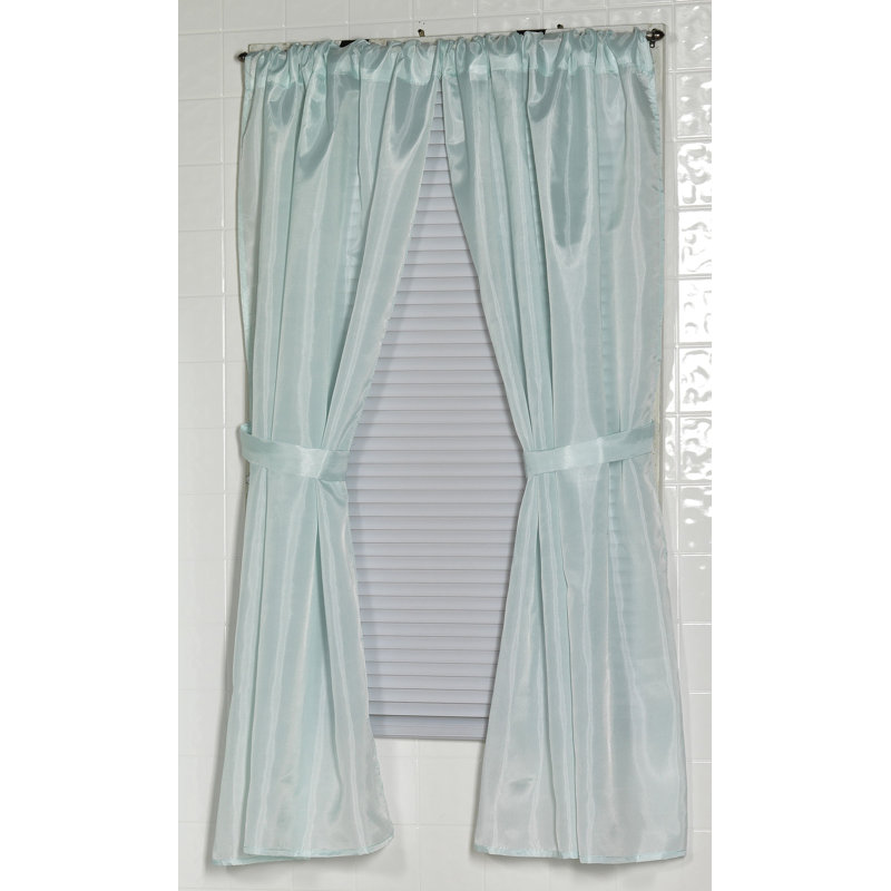 Jamarl Curtain Pair, Spa Blue