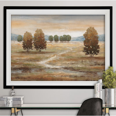 «Linen Landscape I» - reproduction de cadre photo