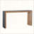 59in Modern Wood Console Table