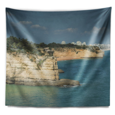 Tapisserie de plage algarve seascape armacao de pera