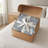 3 Pieces Full/Queen Jacquard Cotton Gauze Quilt Set,Blue-135536268
