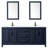 Daria 80'' Double Bathroom Vanity with Marble Top-97901669-97901673-97901676