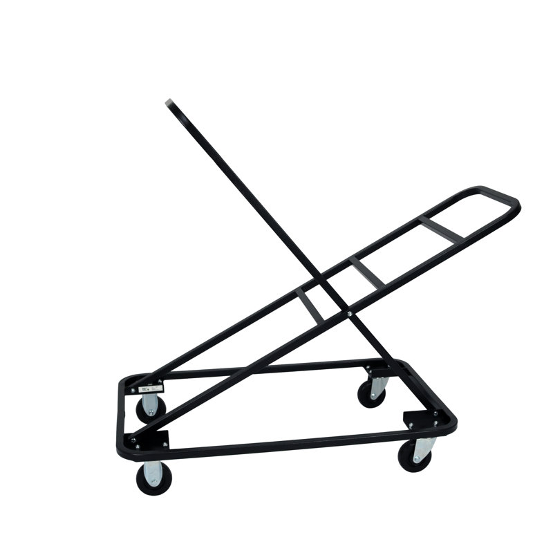 Black Steel Flat Dolly for 8200 Series Chairs