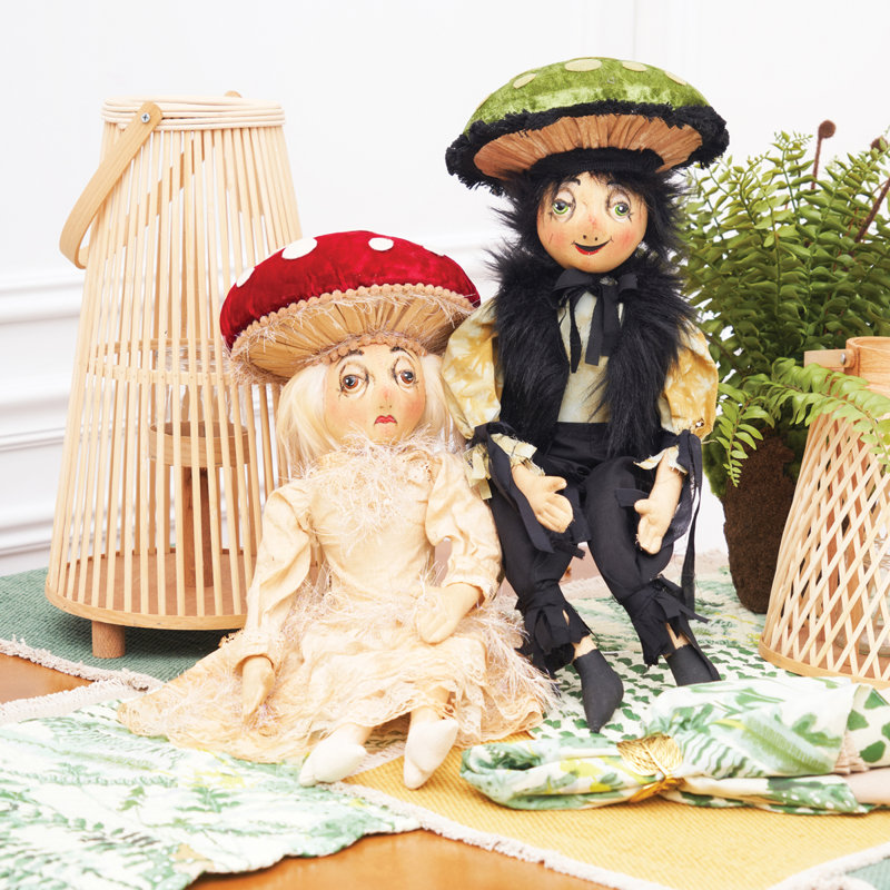 Figurine Myra Mushroom Joe Spencer Gathered Traditions