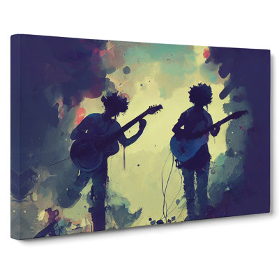 Guitar Rock Band Vol.2 - Wrapped Canvas