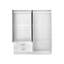 Everlean 4 Door Solid Wood Wardrobe