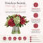 Hydrangea and Magnolia Leaf Arrangement