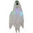 2 Piece Light-Up Ghost Figurine Set