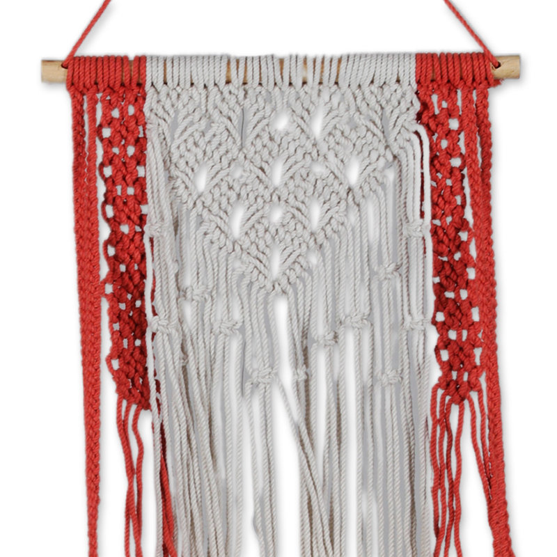 Havza Hand Woven Wood Wall Hanging