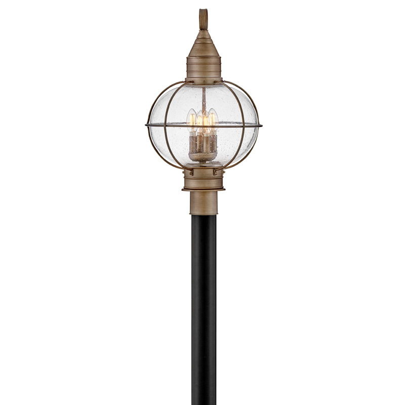 Cape Cod 13.75-in 4-Light Outdoor Post/Pier Mount Onion Lantern