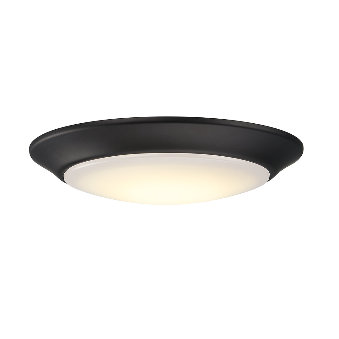 Mahdeen Acrylic LED Flush Mount Ebern Designs Fixture 