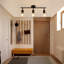 3-light Ceiling Spotlight E27 black Amsi