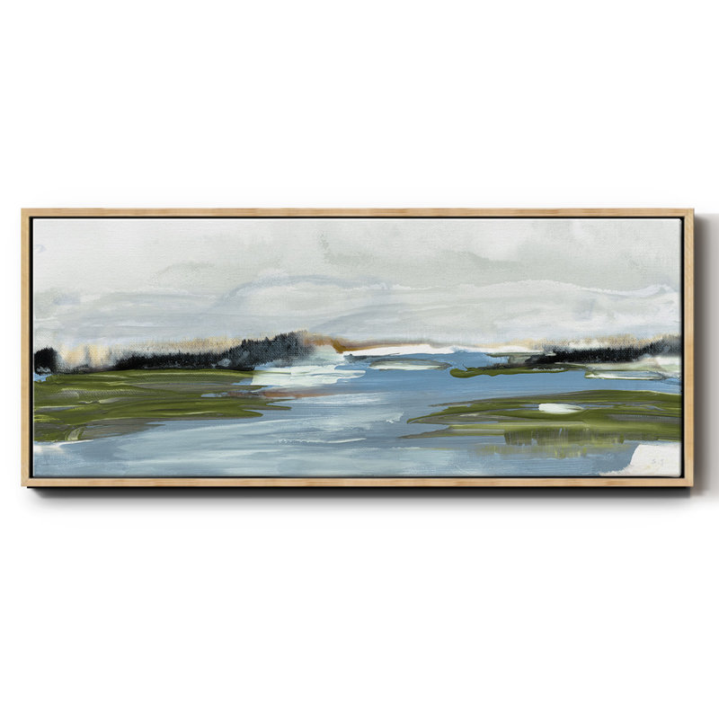 Kattskill Bay - toile encadrée, H 20 po x l 50 po