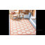 Tapis à motif géométrique intérieur/extérieur beige/rouge Herefordshire-2026733150