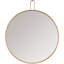 Miroir mural rond en métal-903305371