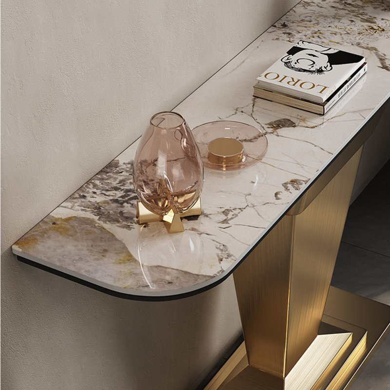 Console en métal de style italien, H 33,4 po x l 59 po x P 13,7 po