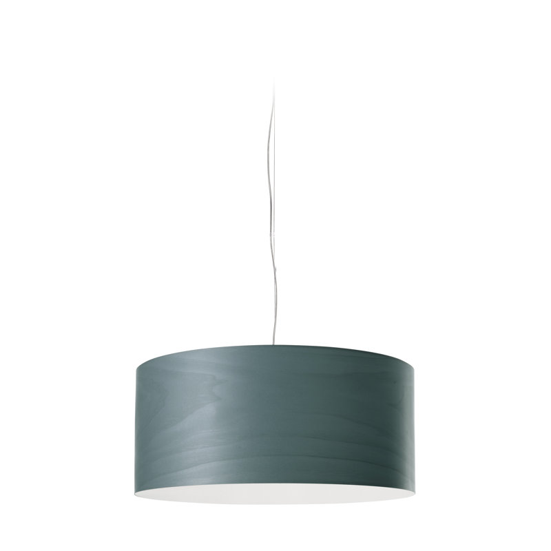 Gea 1 - Light Pendant, Ivory White, 7.8" H x 16.5" W x 16.5" D, E26 Base