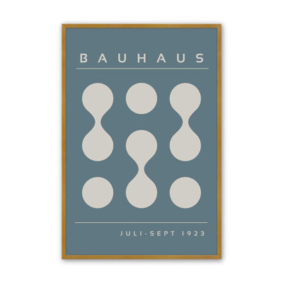 Impression de tempête Bauhaus Flow II bleu