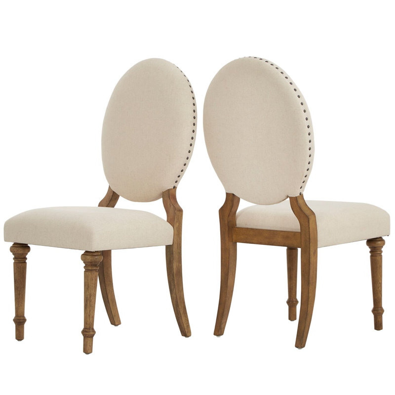 Kennell 19.5'' H Linen Upholstered Side Chair