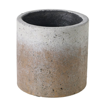 Pot à fleurs en béton Brooks