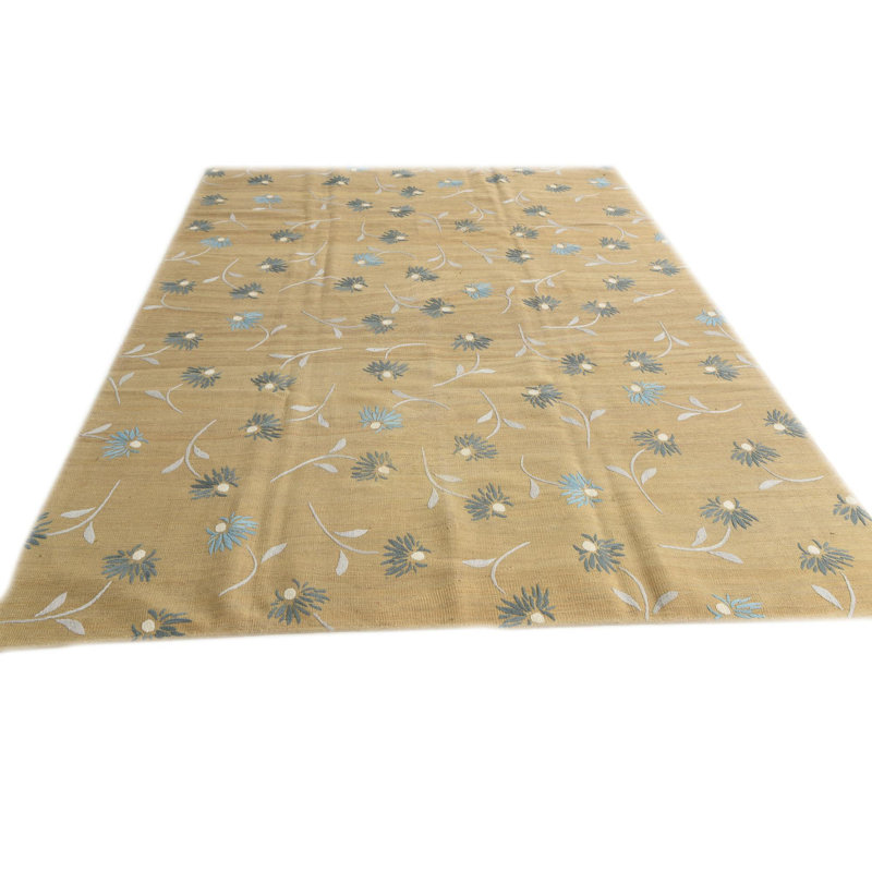Tapis brun clair 7 x 10 Petrella