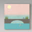 Audranna «When Country Meets the Sky», impression sur toile tendue-25327161