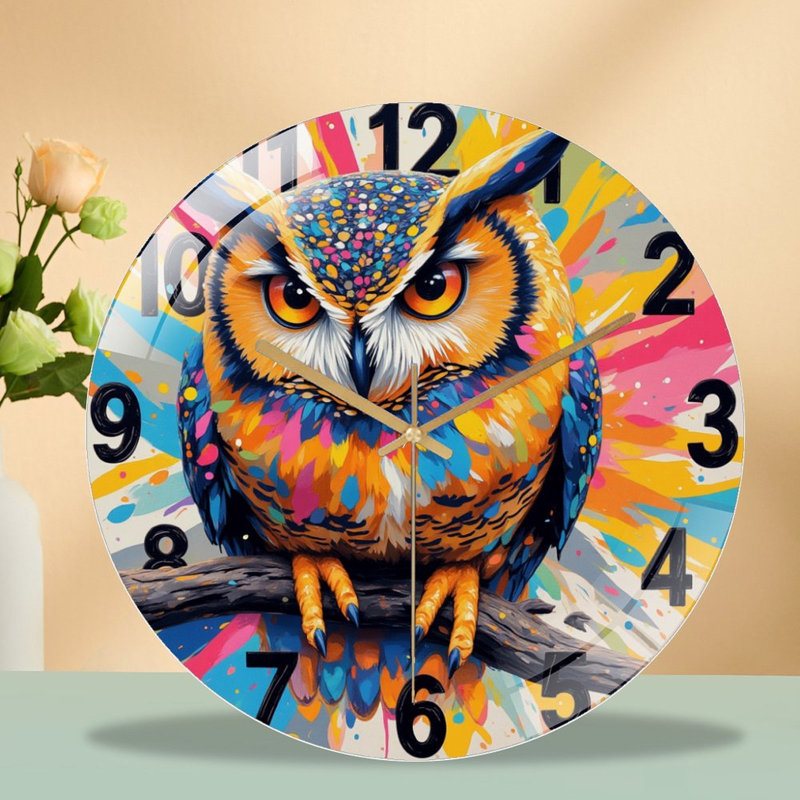 Horloge murale 12 po