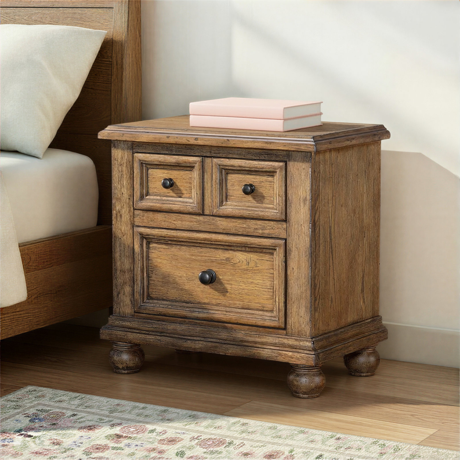 Country Living Top Drawer Nightstand