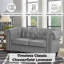 Causeuse Chesterfield en cuir Sanor-99429980