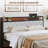 Upholstered Platform Bed with Headboard-574050537