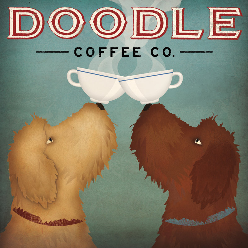 Doodle Coffee Double I, H 20 po x l 20 po