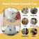 Pour Over Coffee Maker Set with 60° Angled V-Shaped Dripper and 100pcs Coffee Filters