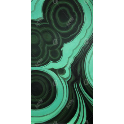 Malachite stone - 15.75"x31.50" Desk mat