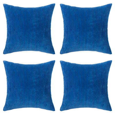 Housse de coussin à rayures