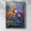 Reproduction encadrée FLORAL Series DCCDXII - bois massif-209043940