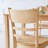 Zida Wood Seat Modern Ladder Back Side Chair Set of 2-256385791