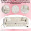 Canapé Chesterfield classique capitonné à trois places avec garniture cloutée et confort profond-1621291648
