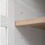 Grand garde-manger arqué avec tablettes de porte-264286302