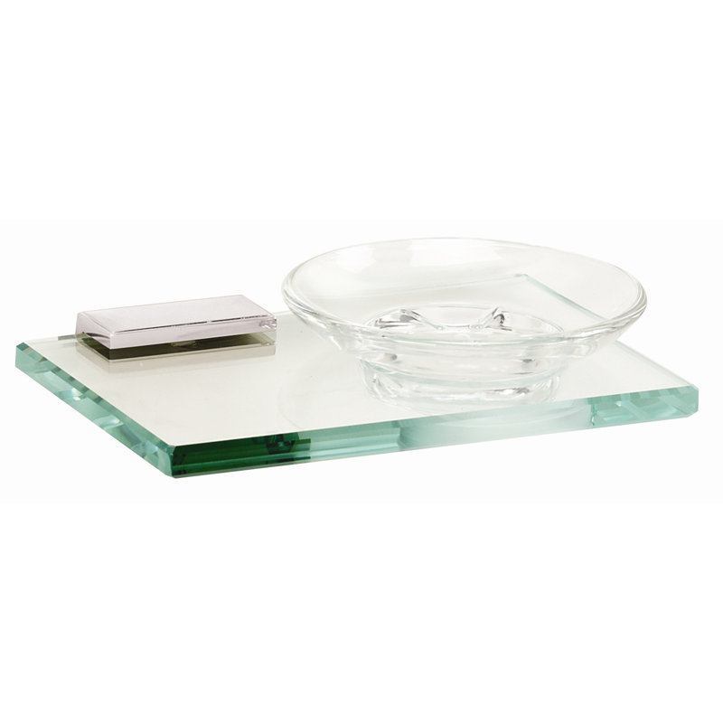 Stimson Soap Dish, Polished Chrome