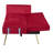 Talmadge Twin 72'' Velvet Tufted Convertible Sofa-1268791303