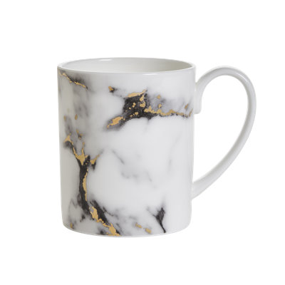 Marble Bone China Coffee Mug