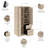 Bush Business Furniture Vista Wardrobe Cabinet With Drawers-103896082