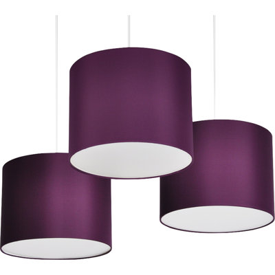 22 cm H Drum Pendant Shade ( Screw On )