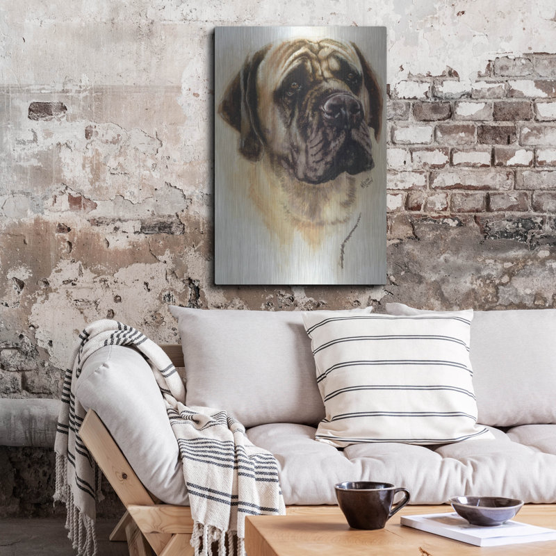 " Mastiff " by Barbara Keith, 36" H x 24" W